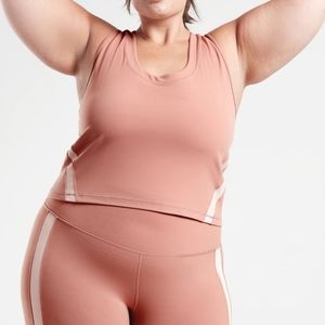 NWT Athleta Shanti Rib Crop Tank